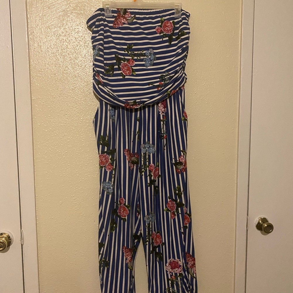 Floral Jumpsuit